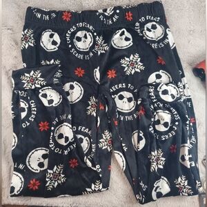 Disney Nightmare Before Christmas Lounge Pants size L 12-14